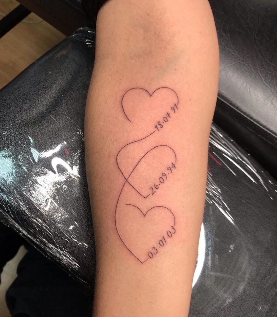 Arm tattoo ideas heart