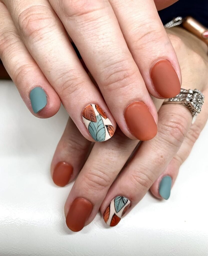 Coolest Fall nails design ideas