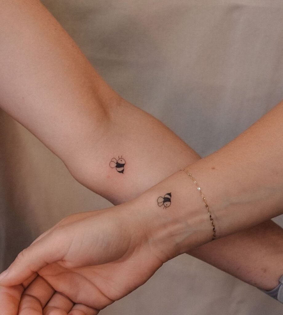 Tiny tattoo ideas Bff