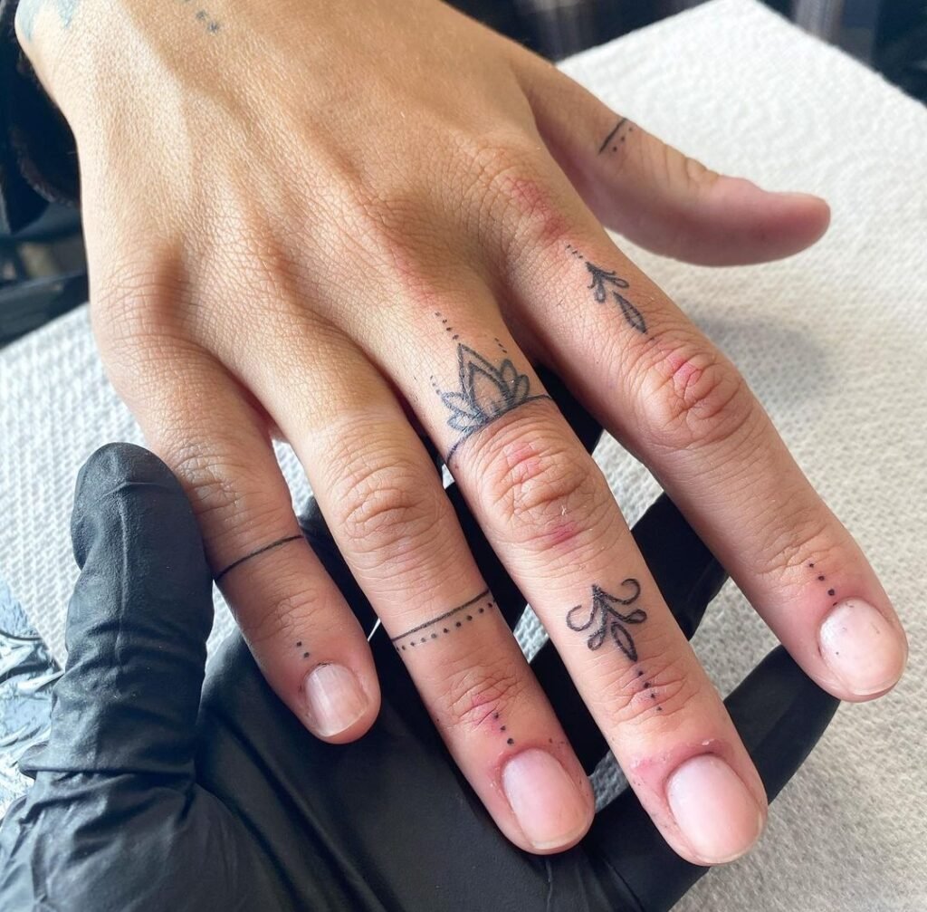 finger tattoo ideas for women