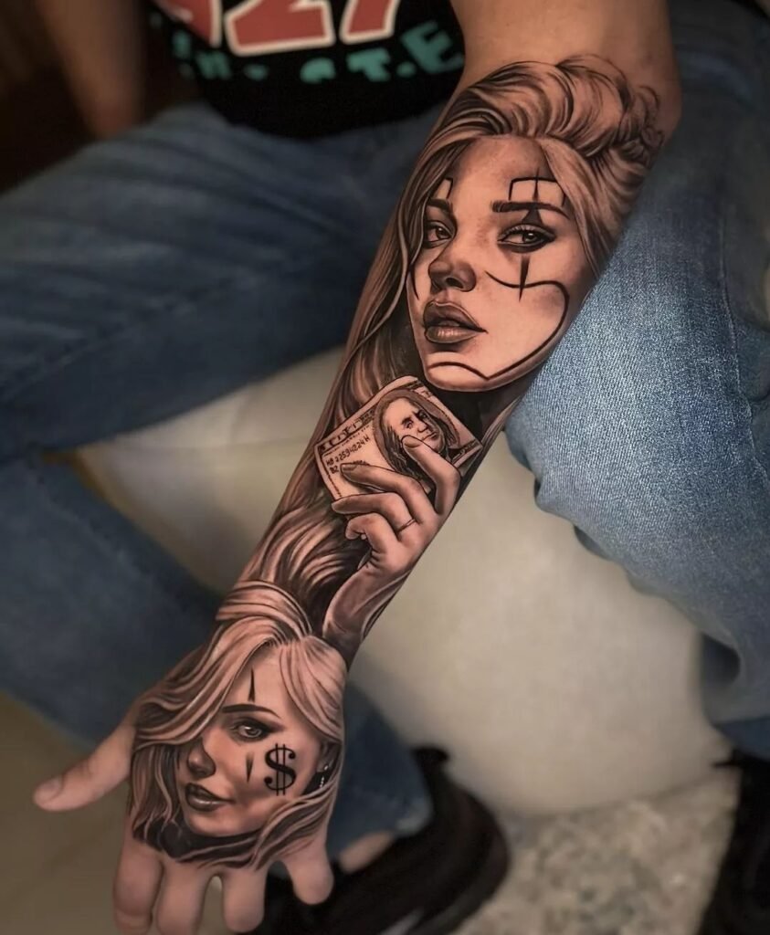 full sleeve coverup tattoo ideas