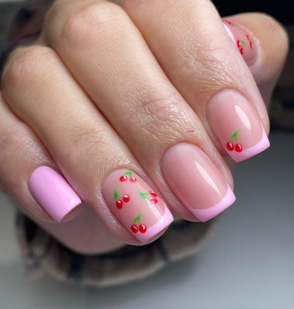 simple cute nails design