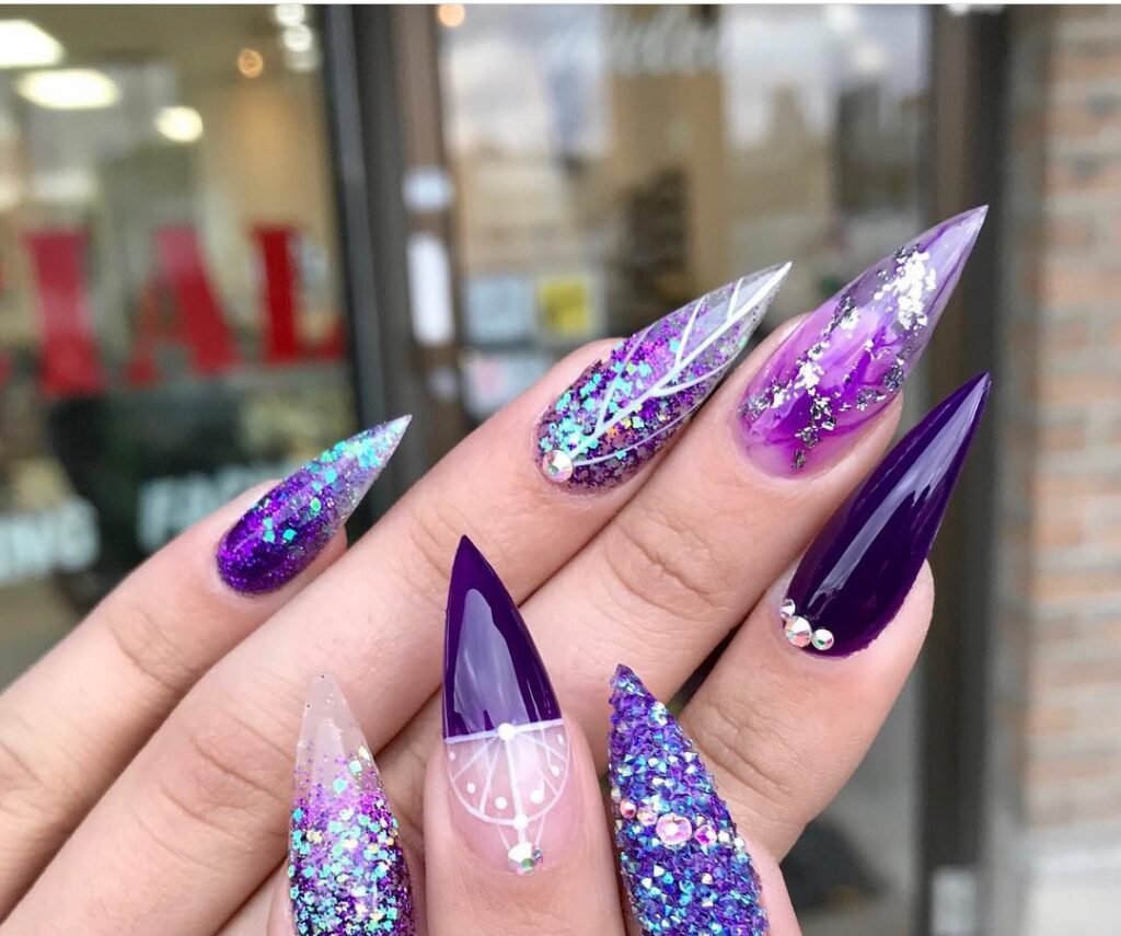 Best purple nails