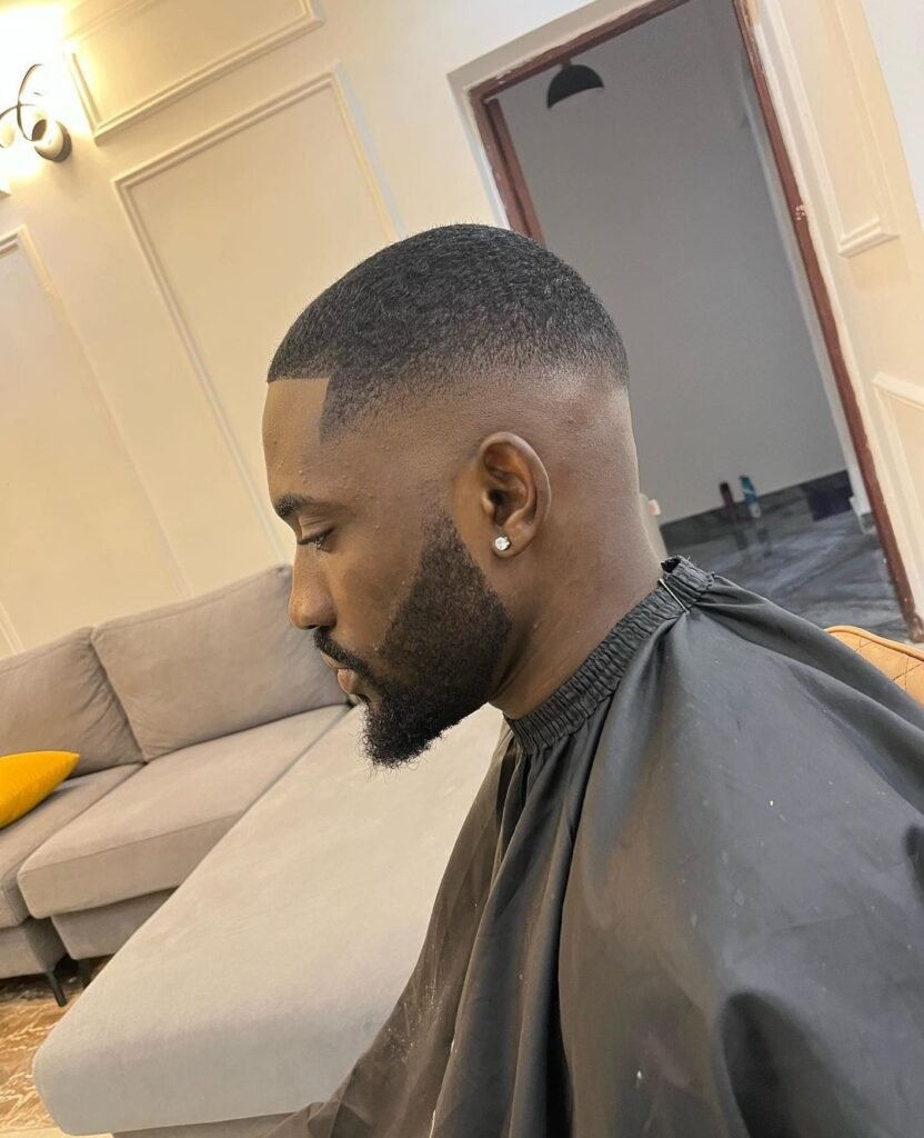 Mid Fade black men