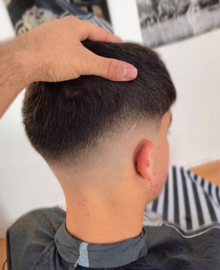 Mid Fade hairstyle images