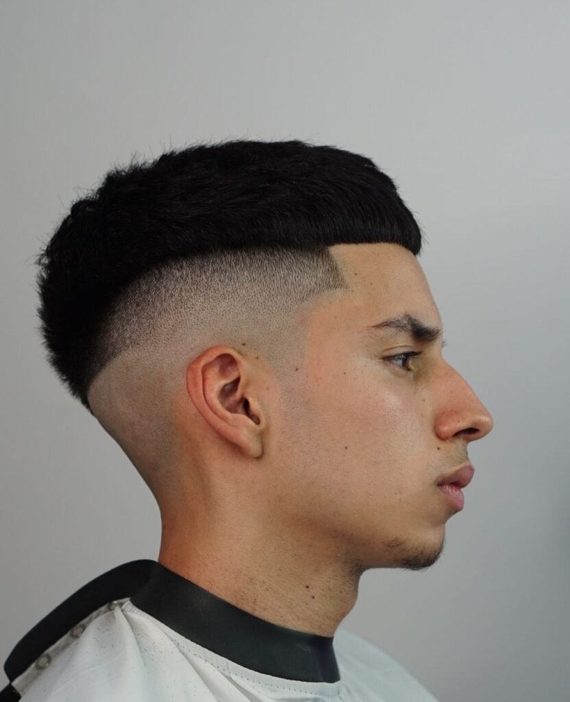 Mid Fade hairstyle photo