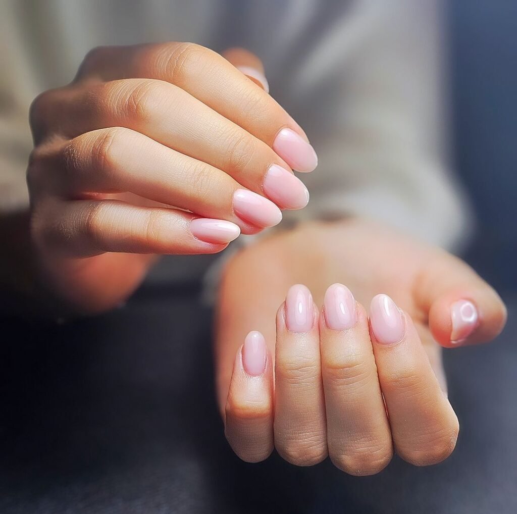 light pink nails Top Best