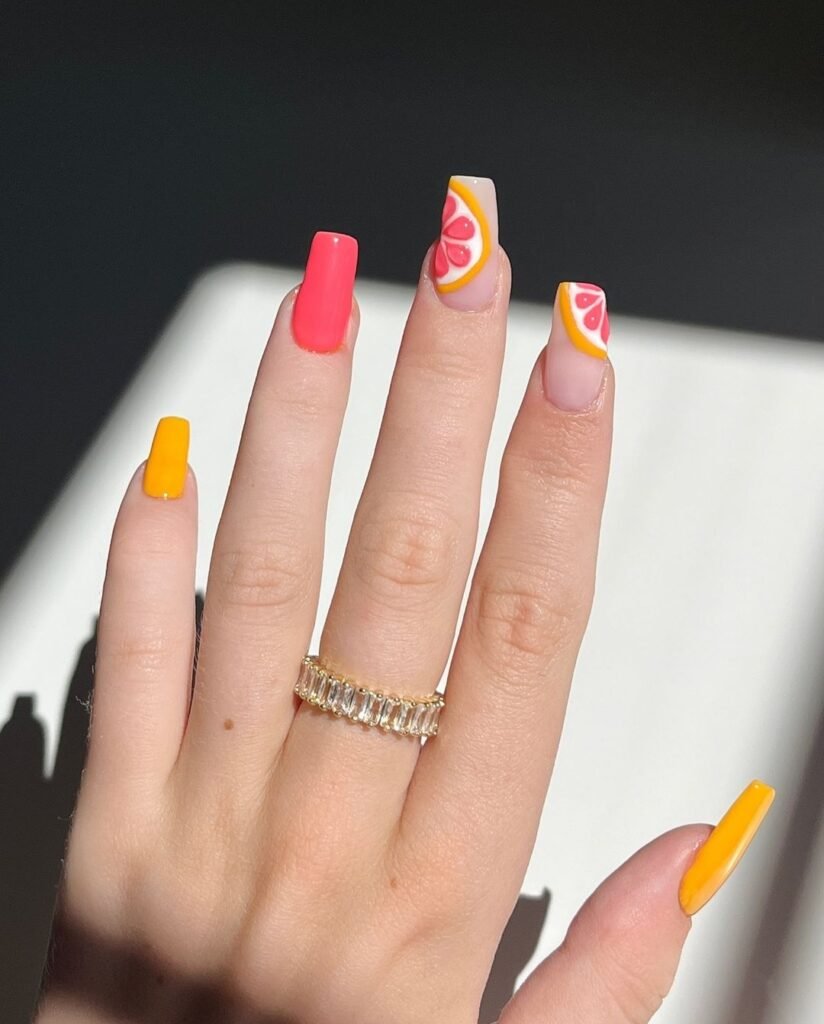 Easy nails simple designs