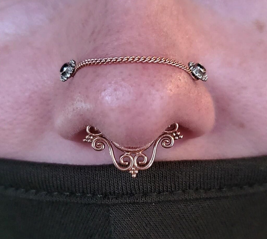 Nose piercing Beautiful