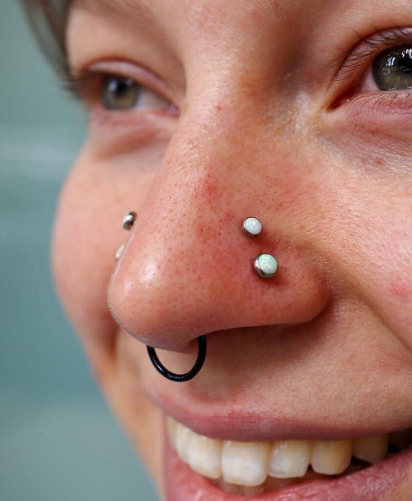 Nose piercing jwellery ideas