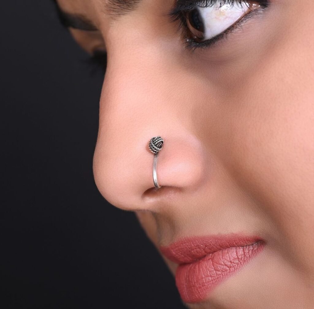 Simple Nose piercing