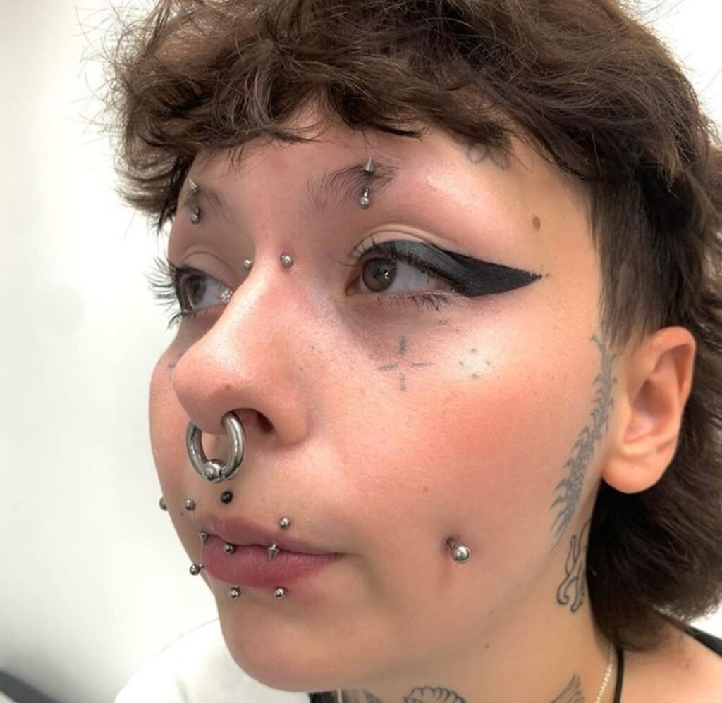 Snake bite piercing new ideas