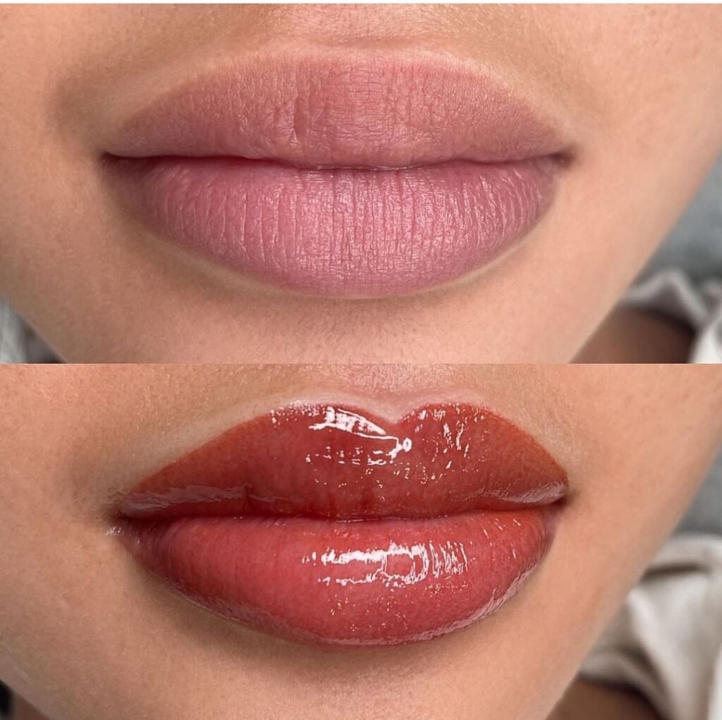 Stunning tattoos lips