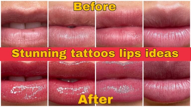 tattoos lips ideas